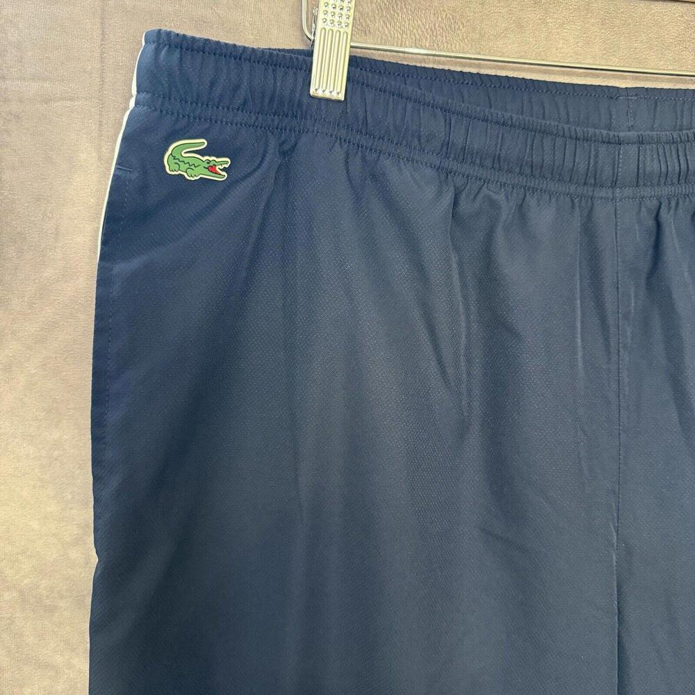 Lacoste Sport Men's Blue Tennis Fleece Lined Track Pants Size 8 3XL - Picture 2 of 9